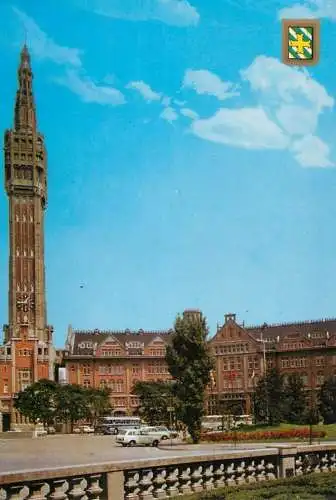 France Lille (Nord) L'Hotel de Ville & son beffroi