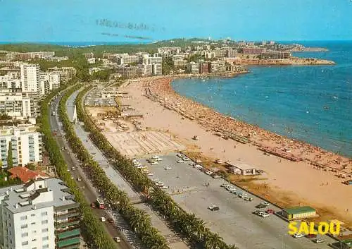 Spain Costa Dorada Tarragona Salou - playa vista parcial
