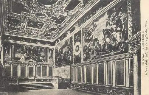 Italy Venice Palazzo Ducale Sala del Consiglio dei Dieci