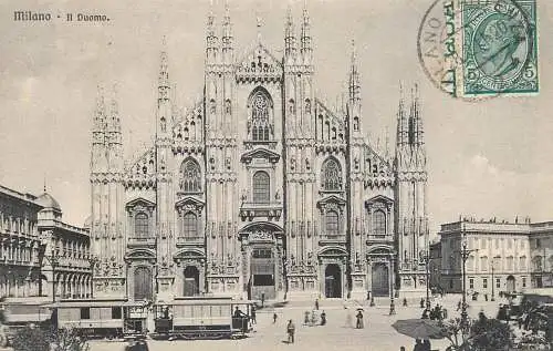 Italy Lombardia Milano il duomo
