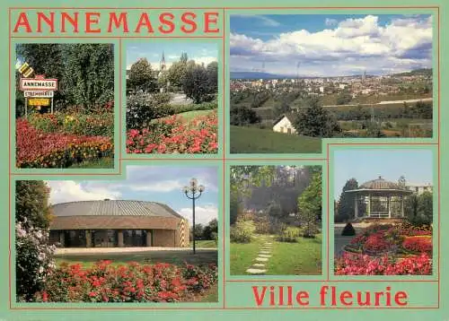 France Annemasse (Haute-Savoie) ville fleurie multi view