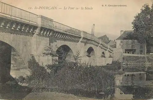 cpa France Allier Saint-Pourçain-sur-Sioule