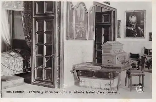 Escorial camara y dormitorio de la Infanta Isabel Clara Eugenia