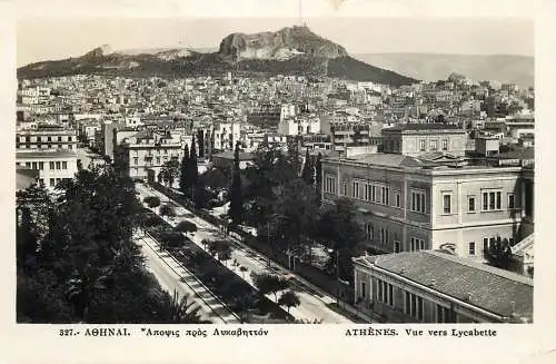 Greece Athenes vue vers Lycabette