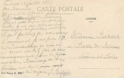 DIEULOUARD - Route Nationale 1915