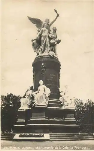 Buenos Aires monumento de la Colonia Francesa
