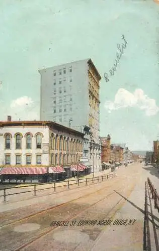 Utica Genesee Street 1908