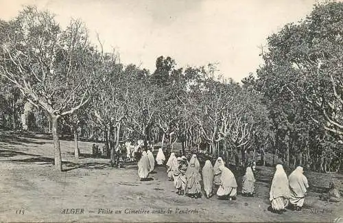 Visite au cimetiere arabe Alger