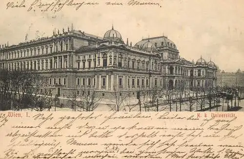 AK Wien I Universitat 1903