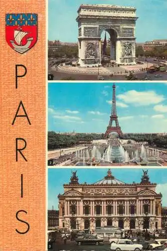 France Paris multi view