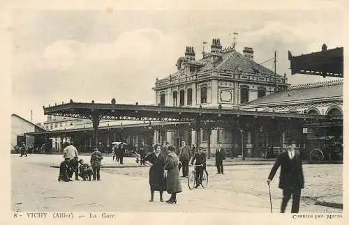 France Allier Vichy la gare