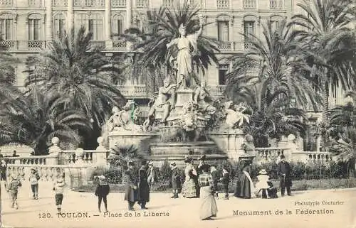 France Toulon place de la Liberte