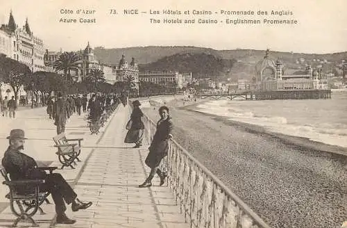 France Alpes Maritimes Nice les hotels et casino