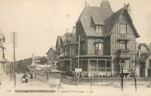 France Le Touquet-Paris-Plage avenue Saint Jean tram