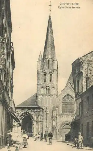 France Seine Maritime Montivilliers eglise Saint Sauveur