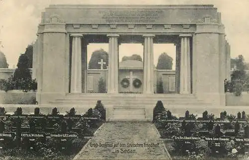 France Ardennes Sedan Grab Denkmal