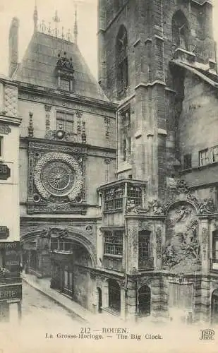 France Seine Maritime Rouen la grosse Horloge