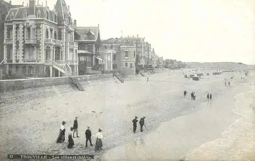 France Calvados Trouville-sur-Mer les villas et chalets