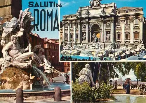 Italy Saluti da Roma multi view