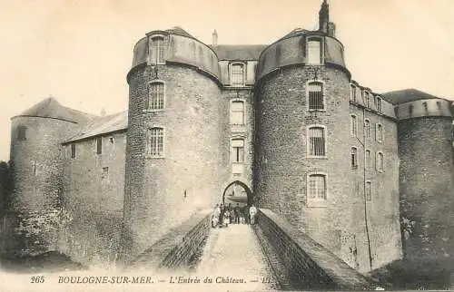 France Pas de Calais Boulogne sur Mer chateau