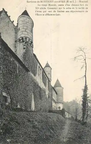 France Eure et Loire Montigny sur Avre chateau