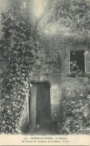 France Indre-et-Loire Château de Plessis-lez-Tours le Cachot du Cardinal