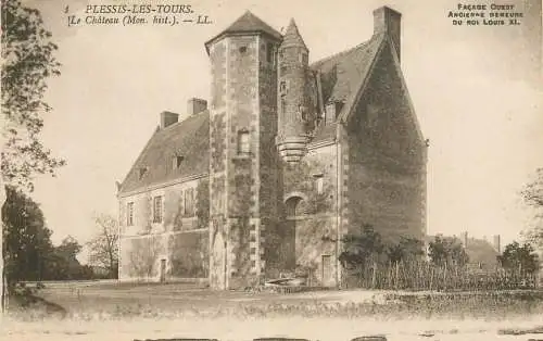 France Indre-et-Loire Plessis-lez-Tours chateau