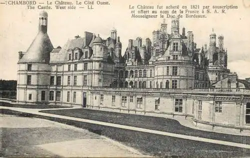 France Loir-et-Cher Chambord le chateau