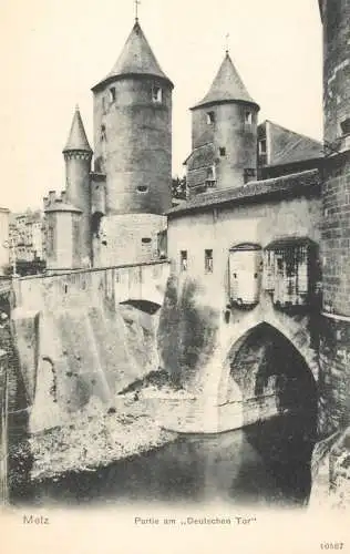 France Moselle Metz castle tower