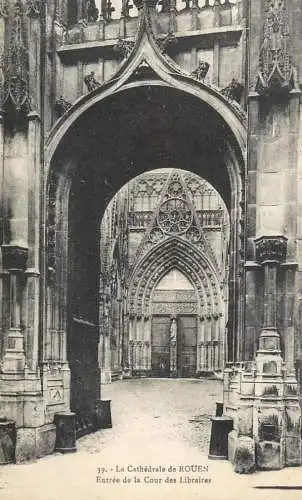 France Seine Maritime Rouen cathedrale portail