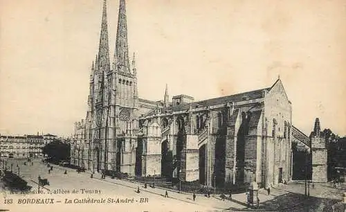 France Gironde Bordeaux cathedrale St. andre