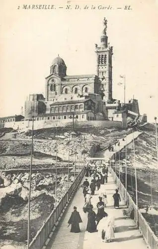 France Bouches-du-Rhône Marseille Notre Dame de la Garde cathedral