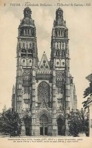 France Indre-et-Loire Tours cathedrale