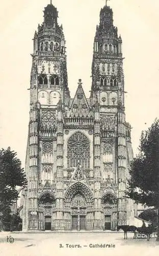 France Indre-et-Loire Tours cathedrale