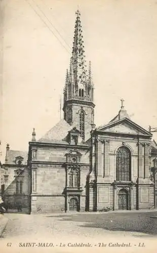 France Ille-et-Vilaine Saint-Malo cathedrale