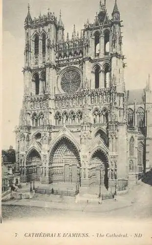 France Somme Amiens cathedrale