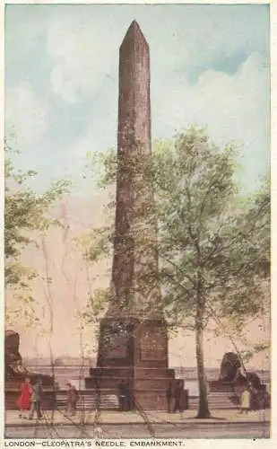 United Kingdom England London Cleopatra's needle