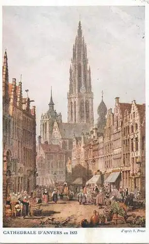 Belgium Anvers cathedrale
