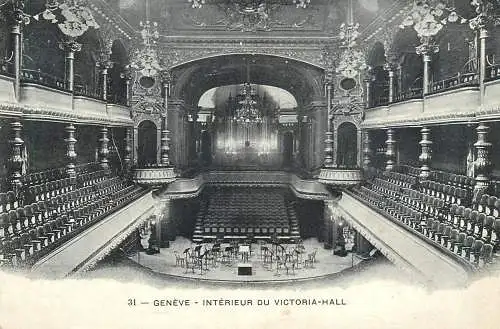 Switzerland GenèveVictoria Hall