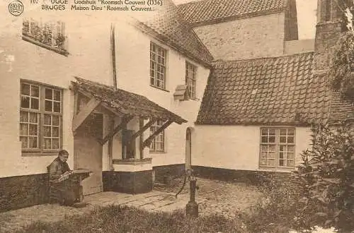 Belgium Brugge maison Dieu Roomsch couvent