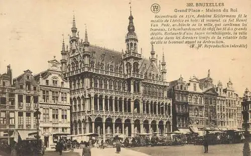 Belgium Bruxelles Grand Place maison du Roi