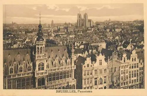 Belgium Bruxelles rooftop view