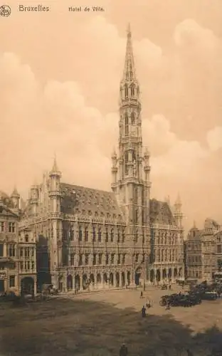 Belgium Bruxelles hotel de ville