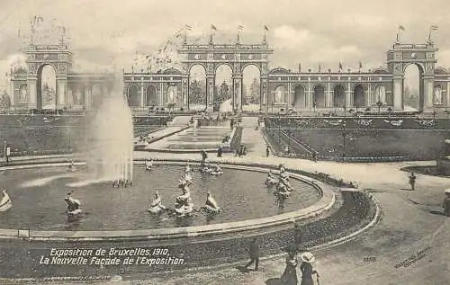 Belgium Bruxelles Universal EXPO  exposition 1910