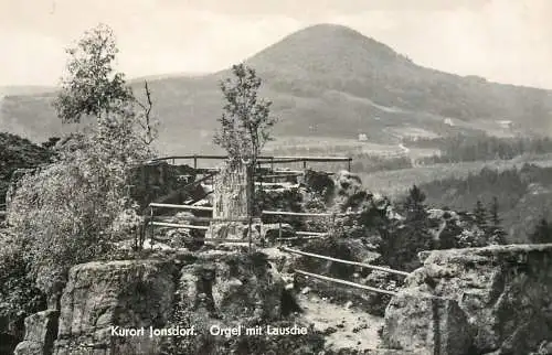 Germany kurort Jonsdorf Orgel mit Lausche