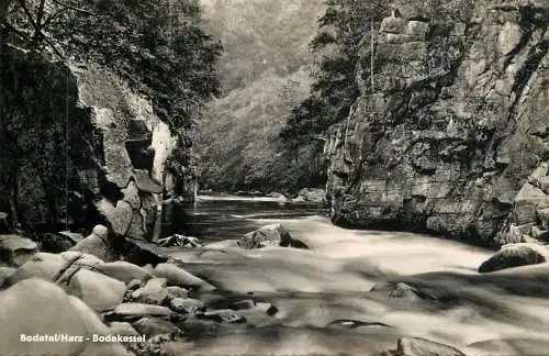Germany Bodetal Harz Bodekessel