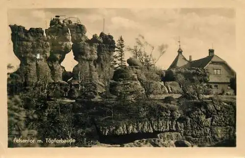 Germany Felsentor m. Topferbaude