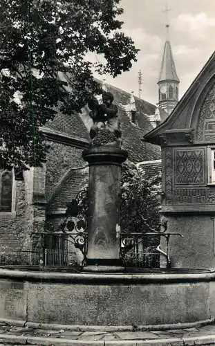 Germany Bensheim a.d. Bergstrasse Der Weinbrunnen