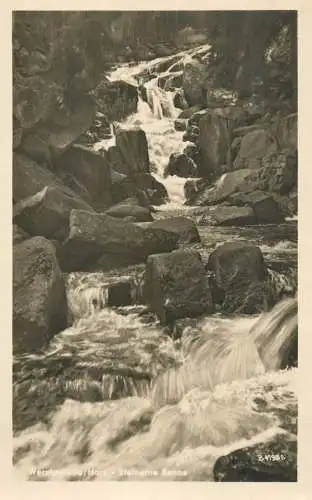 Germany Wernigerode Hars Steinerme Renne waterfall