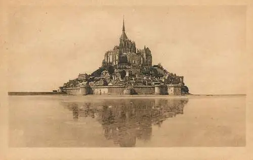 France Le mont Saint Michel 1982